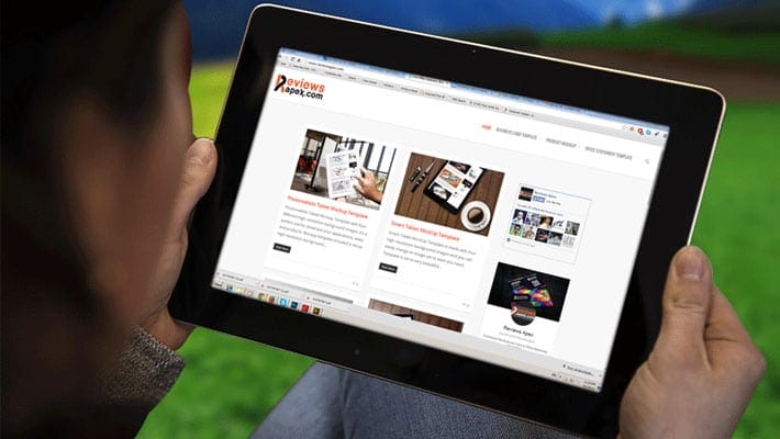 Smart Tablet MockUp Design