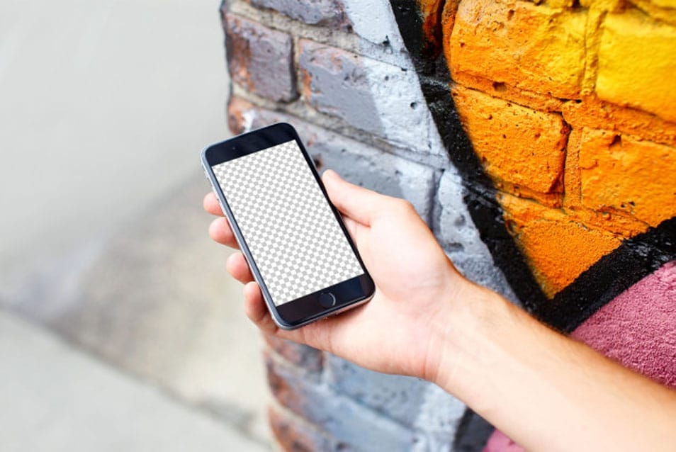 Streetart iPhone 7 Mockup