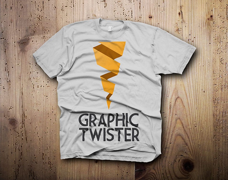 T-Shirt MockUp Front and Back PSD