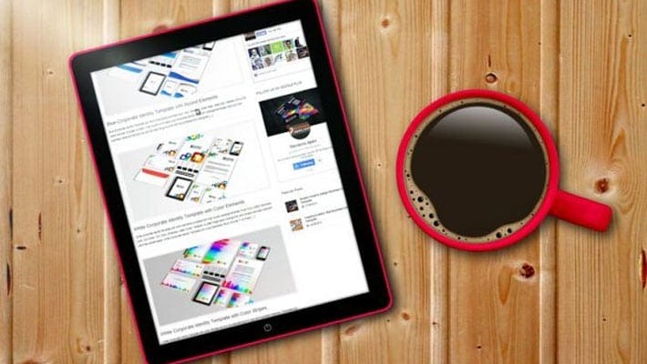 Tablet Mockup Template