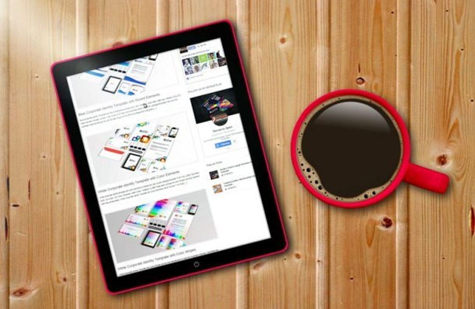 Tablet Mockup Template