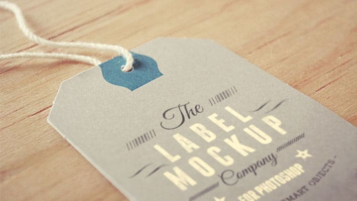 Tag / Label Logo Mockup
