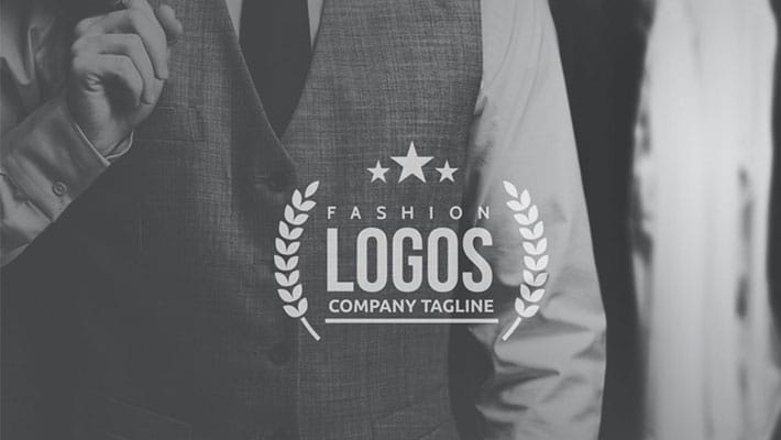 Time Saving Fashion Logo Presentation Template