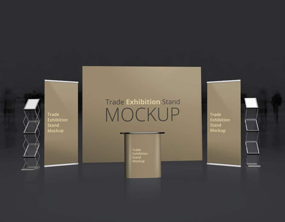 Trade Exhibition Stand Mockup