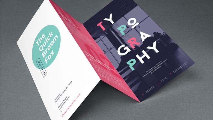 Tri Fold Brochure MockUp