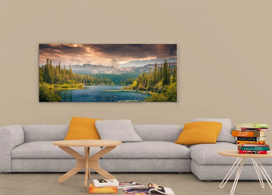 Ultra Wide Wall Art Mockup