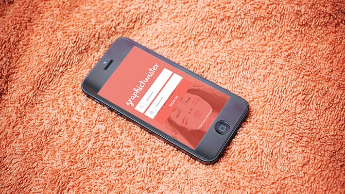 Used iPhone 5 MockUp