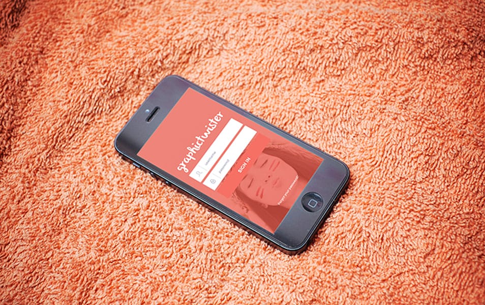 Used iPhone 5 MockUp