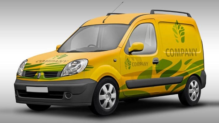 Vehicle Branding Mockup