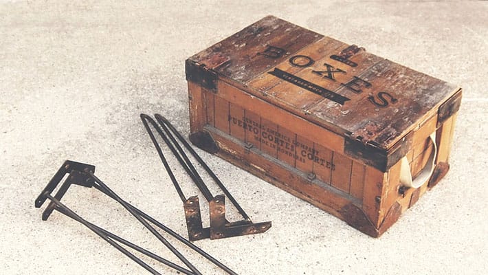 Vintage Boxes Logo Mockup