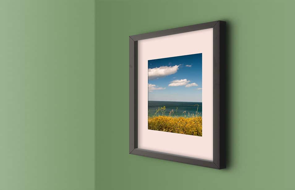 Wall Photo Frame Mockup