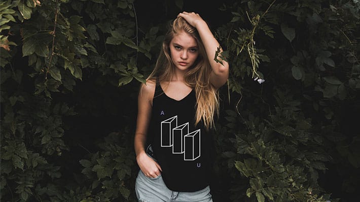 Women T-Shirt Mockup