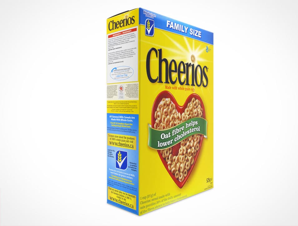 Cereal Box Mockup