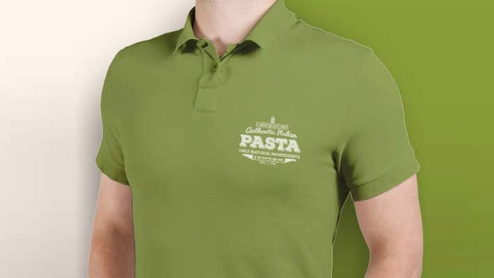 Free Polo T-shirt Mock-up Template