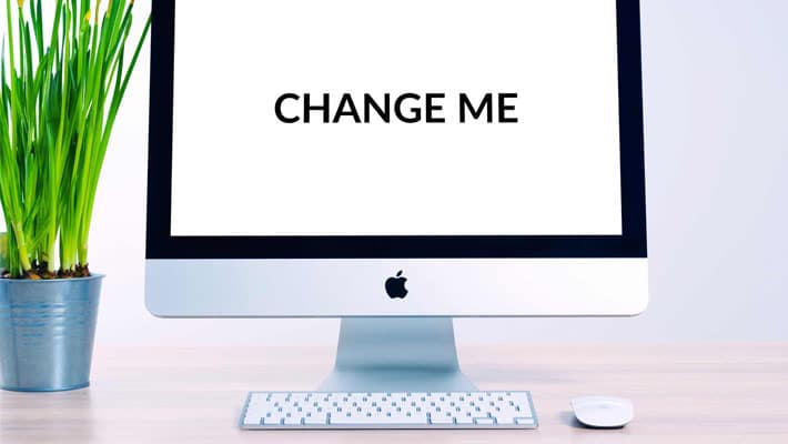 iMac FREE PSD Mockup