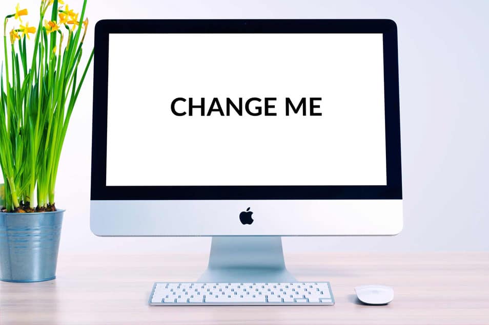 iMac FREE PSD Mockup