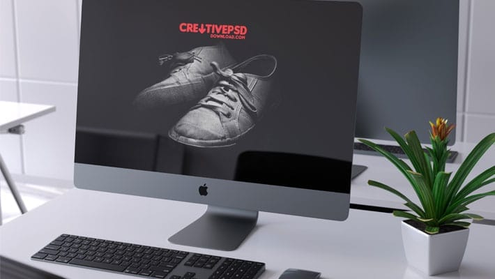 iMac Pro PSD Mockup