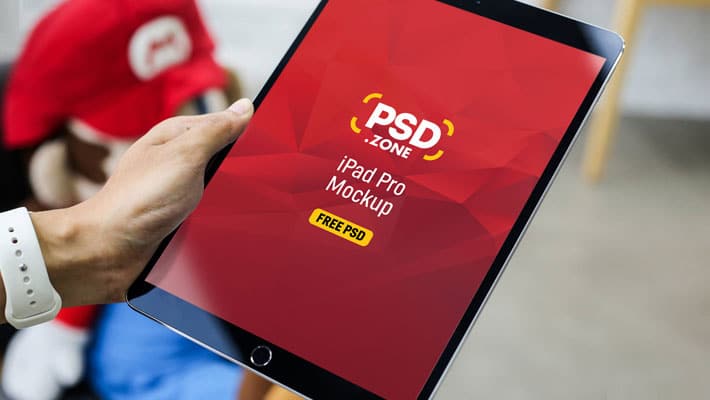 iPad Pro Mockup Free PSD
