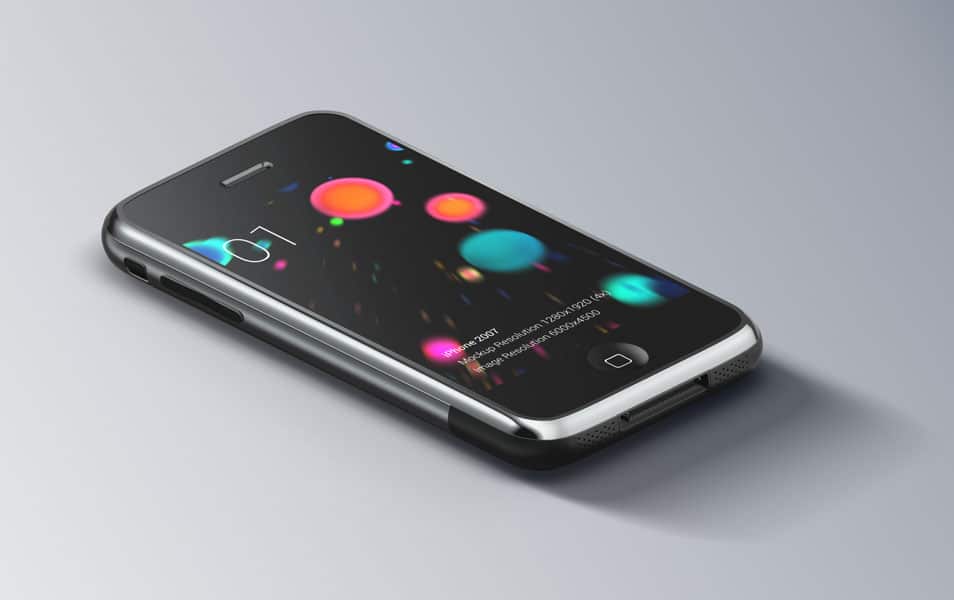 iPhone 1st Generation Mockup