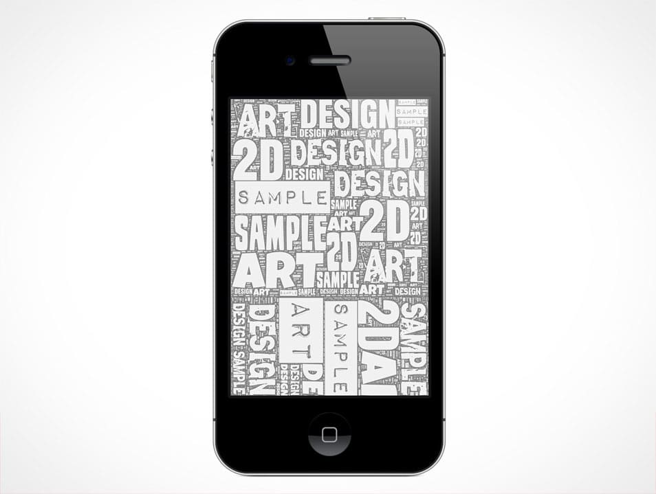 iPhone 4 and 4S Mockup PSD