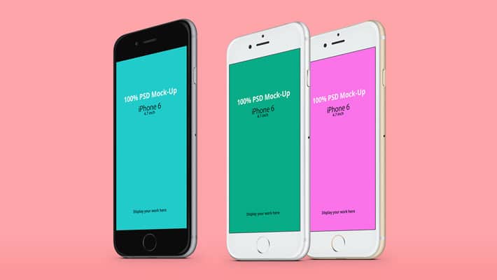 iPhone 6 PSD Mock-Up