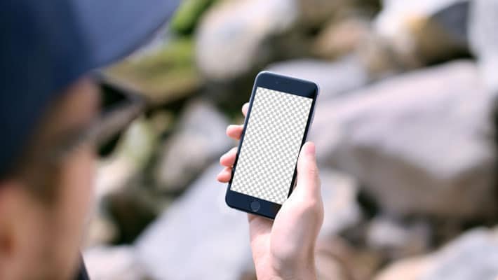 iPhone 6 Space Gray Mockup