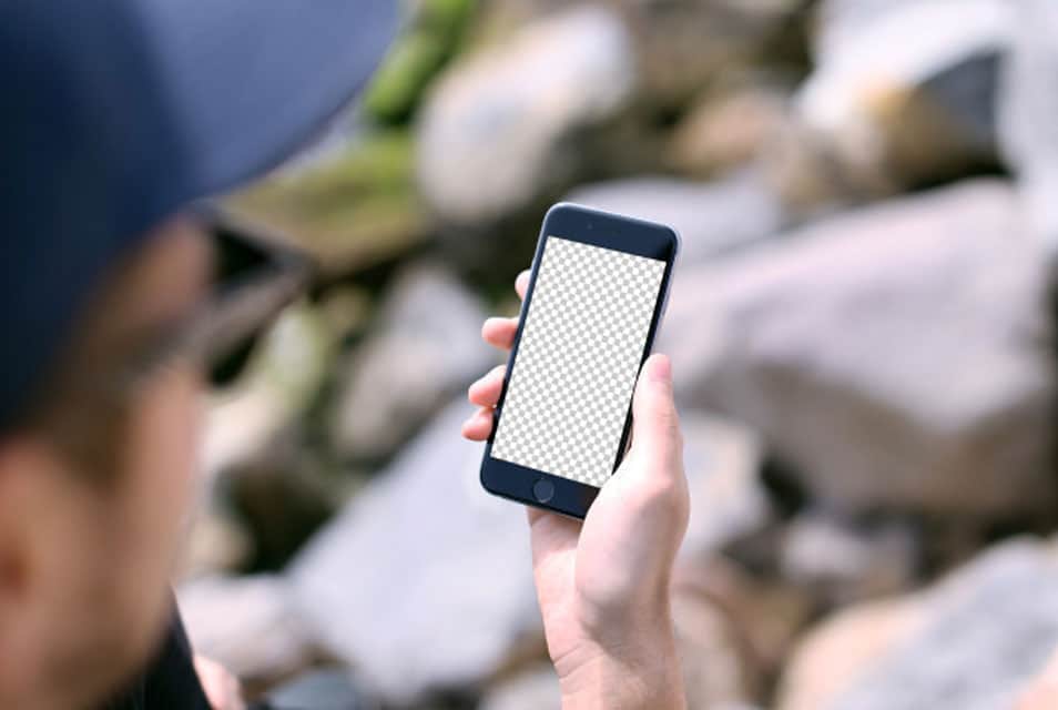 iPhone 6 Space Gray Mockup