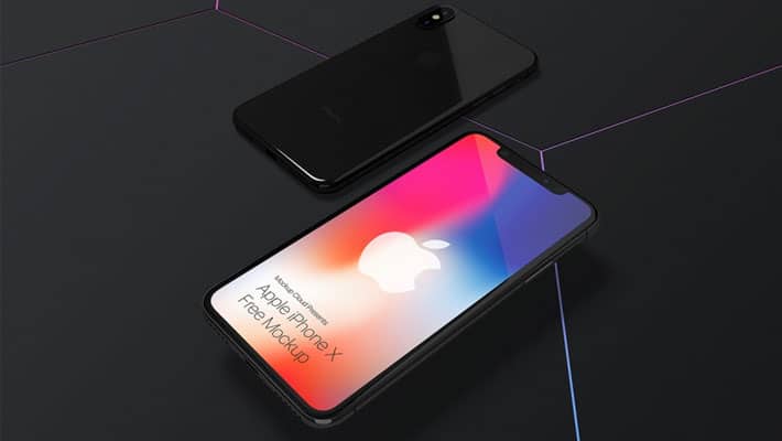 iPhone X Free Mockup