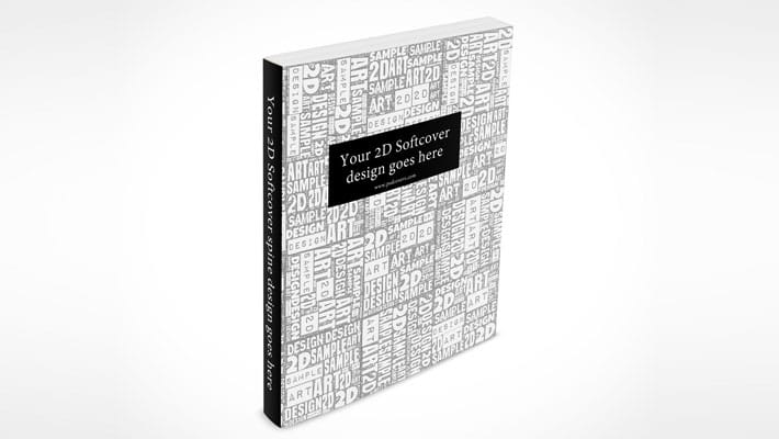 Softcover Book Mockup PSD