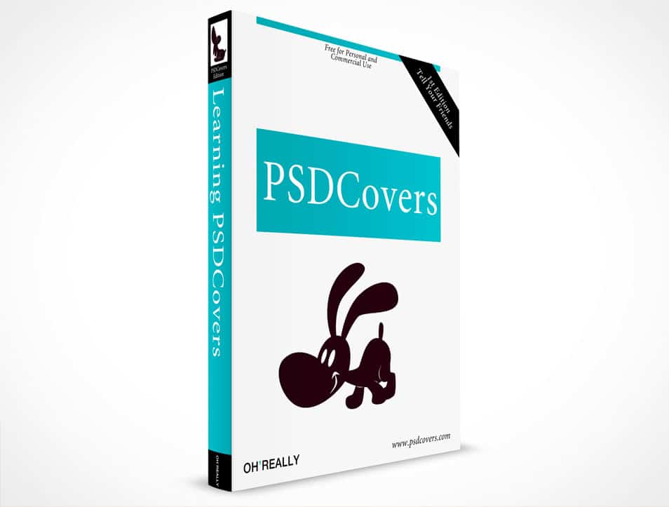 Softcover Book PSD Mockup