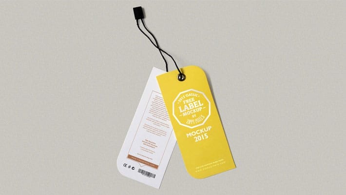 2 Free Label Mockups