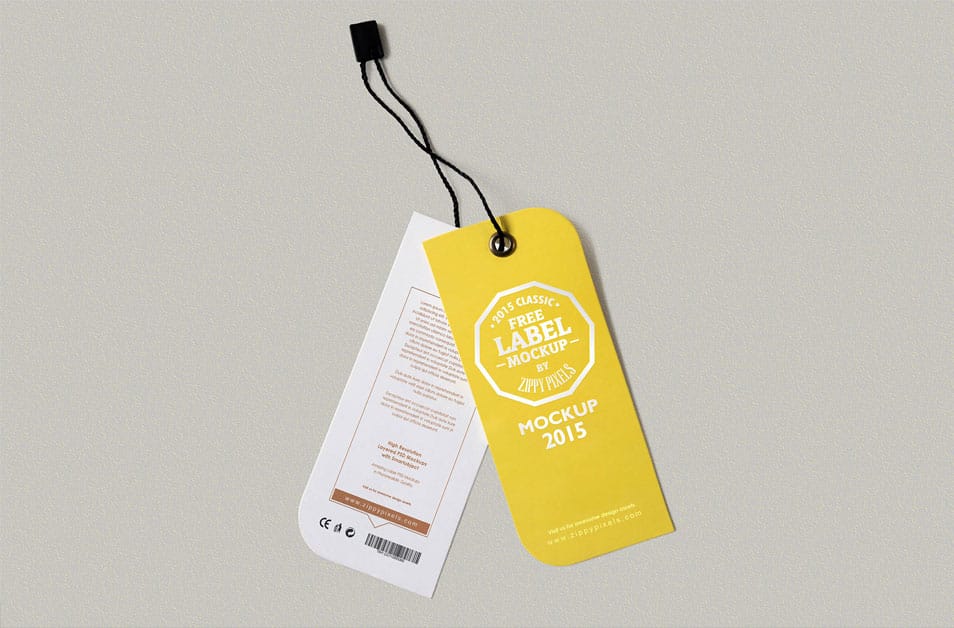 2 Free Label Mockups