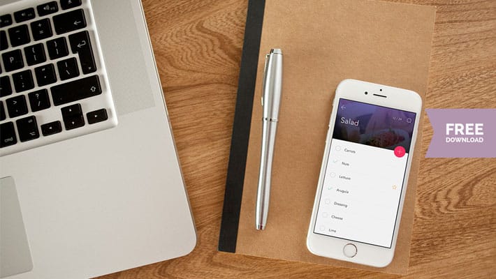 2x Free iPhone 6 Photo Mockups