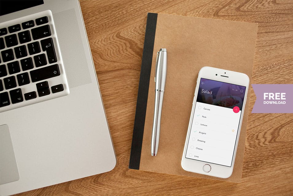 2x Free iPhone 6 Photo Mockups