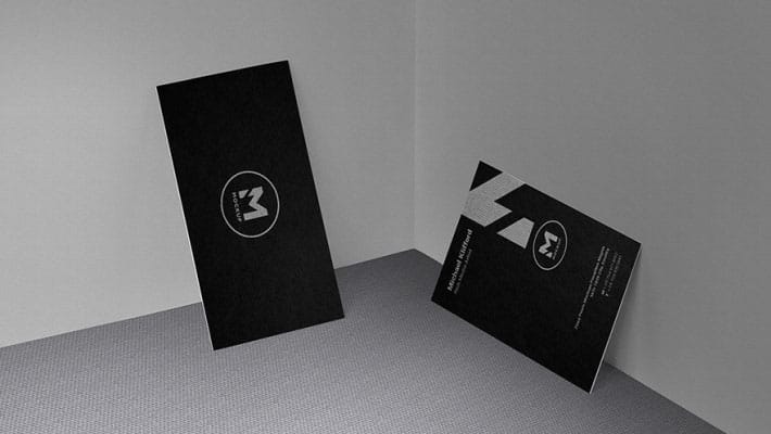3 Free Outstanding Business Card Mock-ups