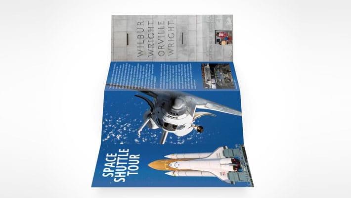 8.5×14 inch 4 Panel Accordion Flyer Mockup