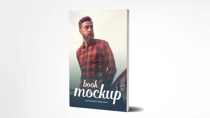 5 x 8 Paperback Book Mockup with Fewer Pages