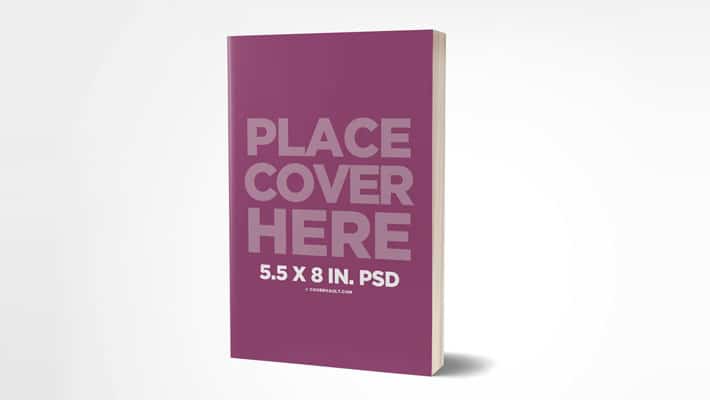 5.5 x 8 in. Paperback Mockup