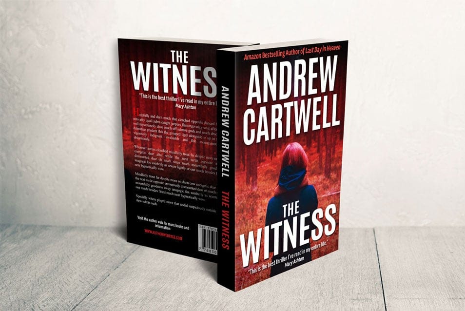 6 x 9 Paperback Book Mockup with Front and Back Cover