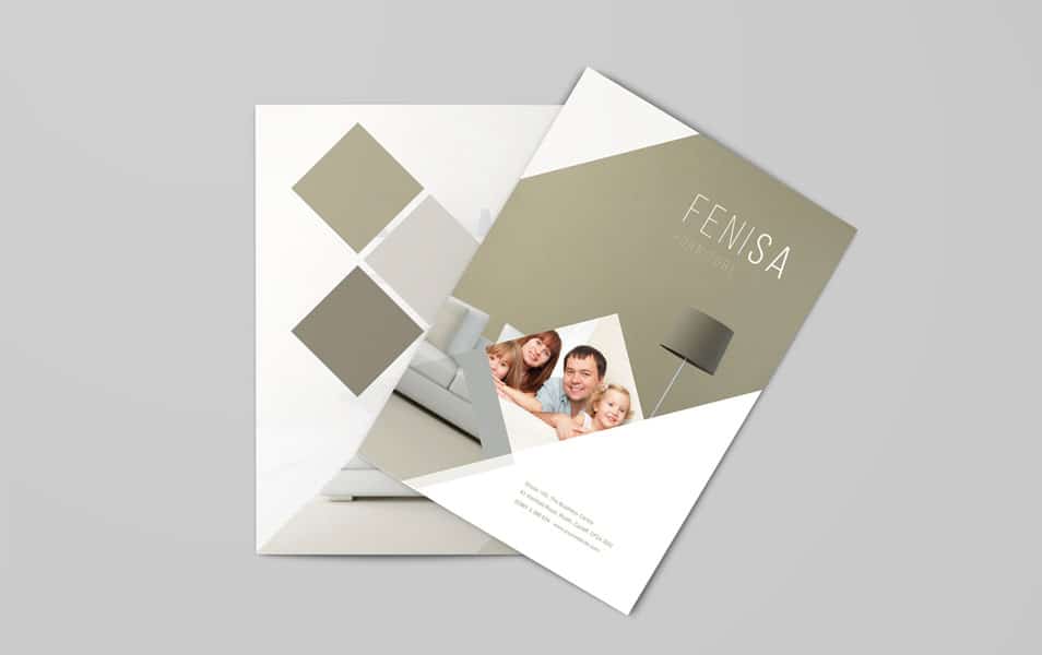 A4 Bi-Fold Brochure Mockup