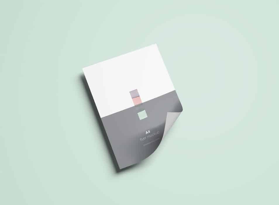 A4 Flyer Mockup