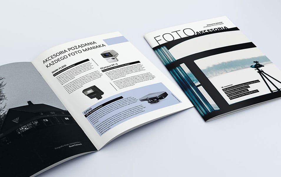 A4 Size Catelog/Folder Mockup