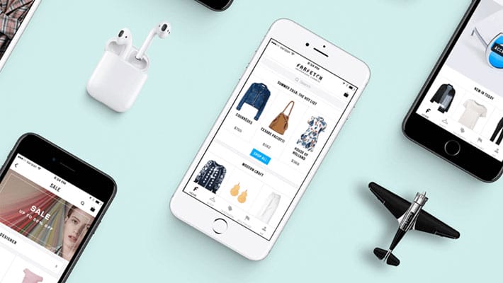 App Screen/UI Showcase Mockup PSD