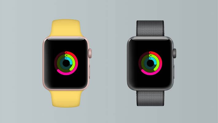 Apple Watch Series 2 PSD Mockup