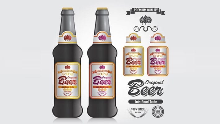 Beer Bottle Mockup