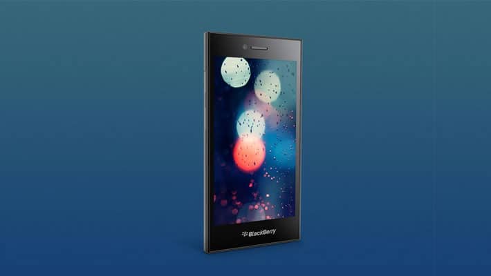 BlackBerry Leap Mockup
