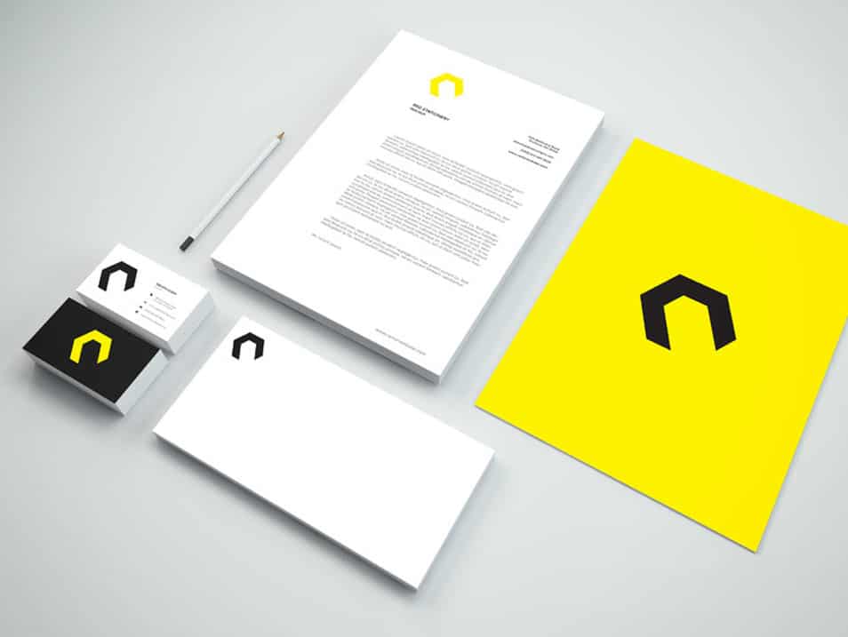 Branding Stationery Mockup