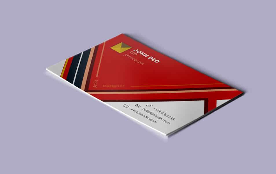 Business Card PSD Mockup