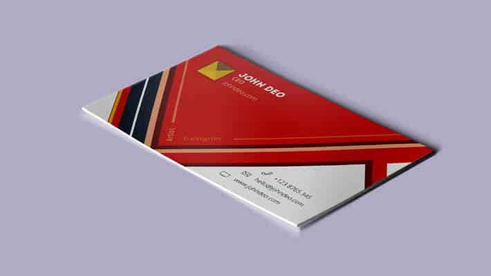 Business Card PSD Mockup