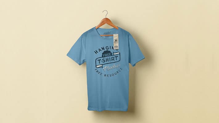 Classic PSD T-shirt Mockup